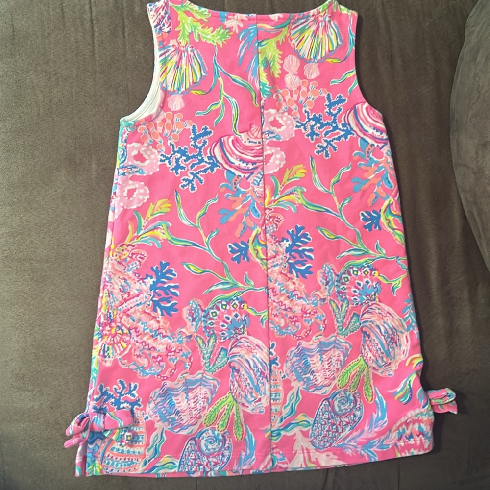 Girls Lilly Pulitzer seashell dress - Picture 4 of 4
